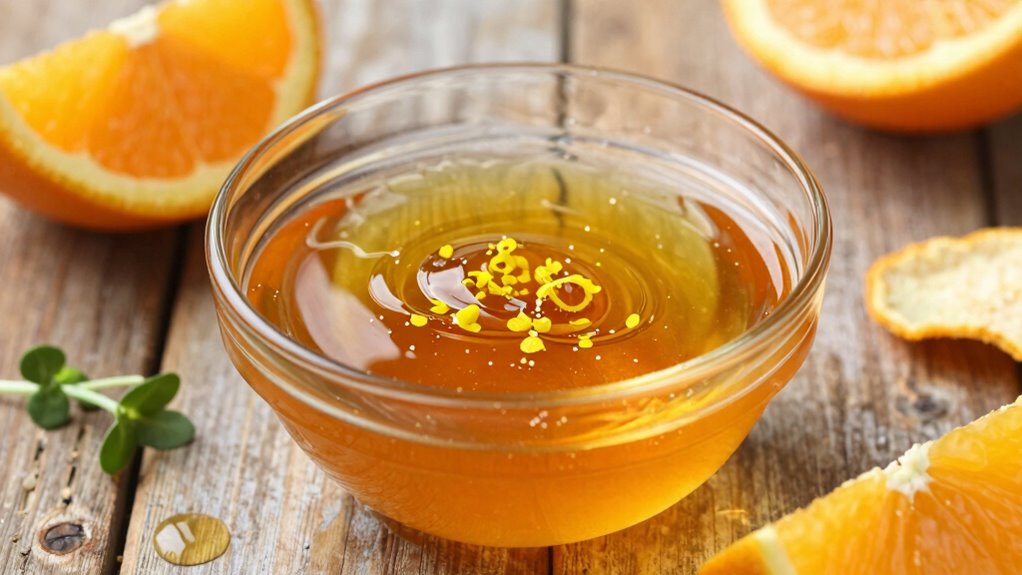 Honig-Orangen-Salatdressing