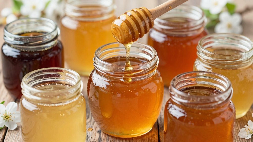 Vergleichstabelle der Honigsorten