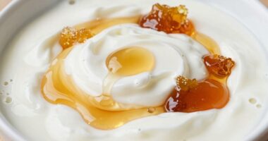 Honigsorten in Joghurt