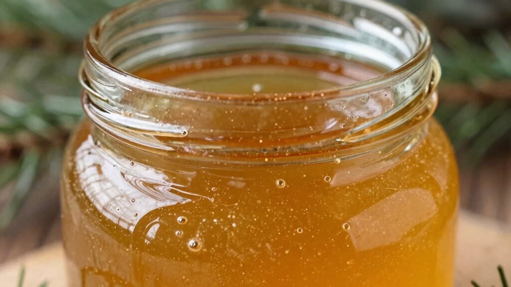 identifying tannenhonig in jar