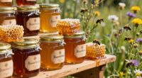 Lokale Bienenzüchte produzieren Honig