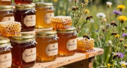 Lokale Bienenzüchte produzieren Honig