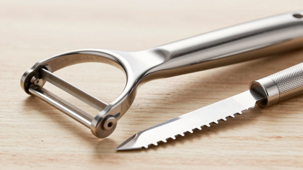 Manuelle versus automatische Schälen