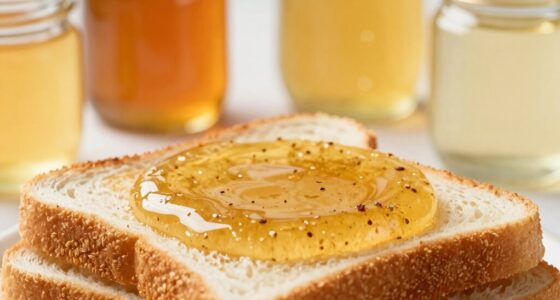 Milde Blütenhonig-Aufstriche