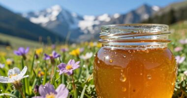 Bergwiesenblüte Honig