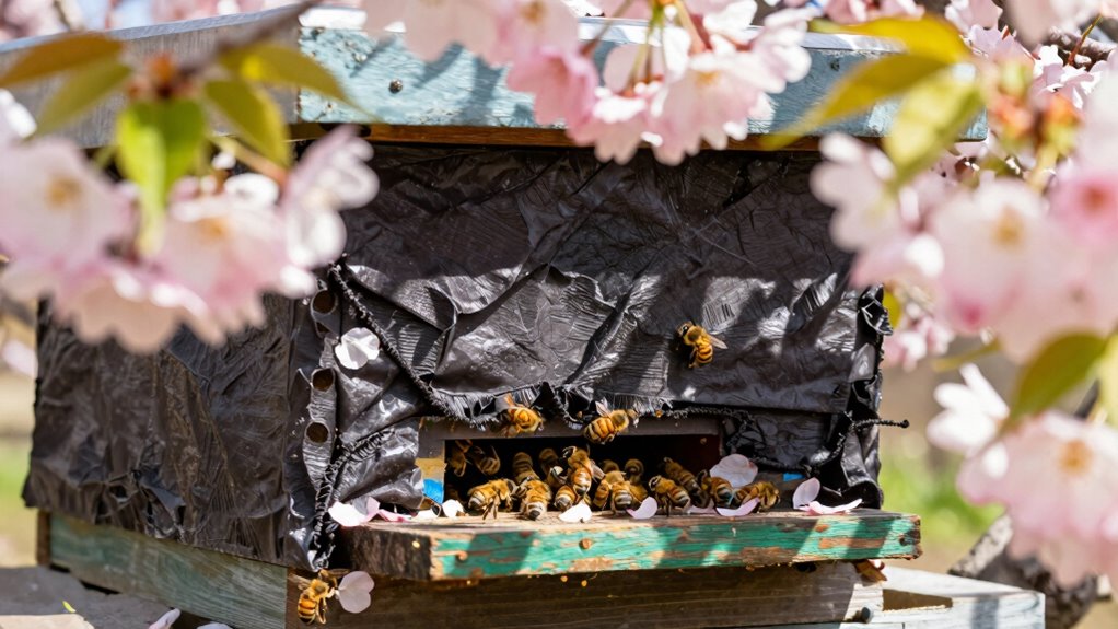 optimale Bienenstockisolierung sorgt für Produktivität