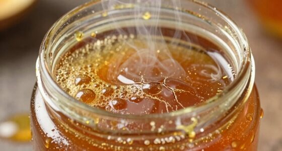 Überhitzung schadet Honig