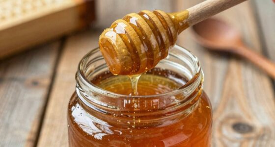 Honig in kleinen Mengen pressen