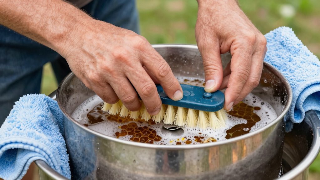 ordnungsgemäße Reinigungsroutine für den Ent extractor