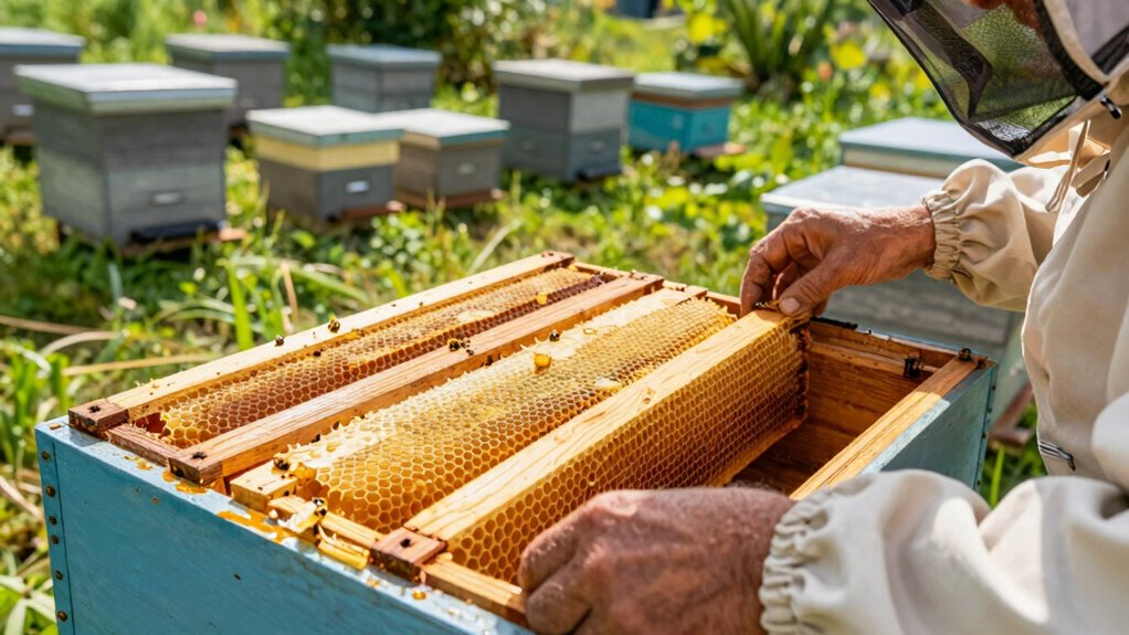 Radiale versus tangentiale Bienenstockkonfigurationen