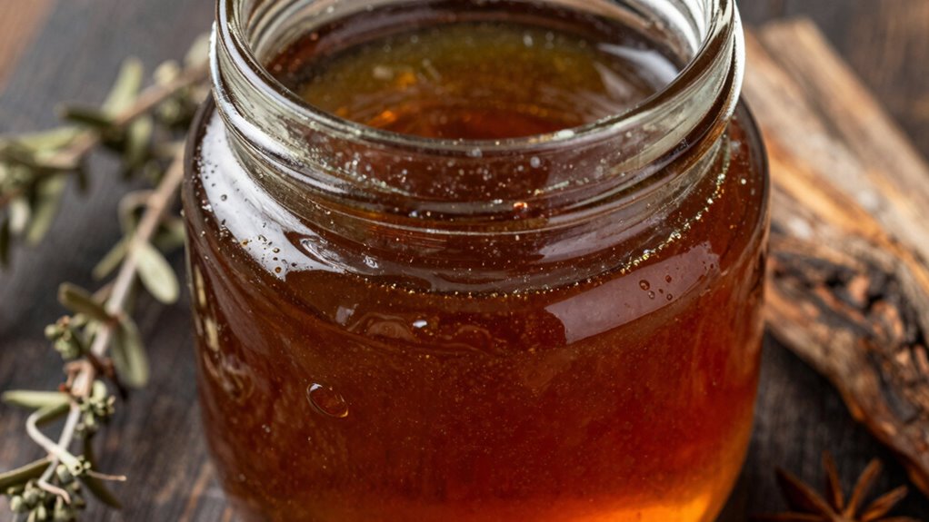 reicher rauchiger Waldhonig