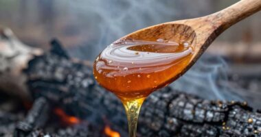 scharfer rauchiger Waldhonig