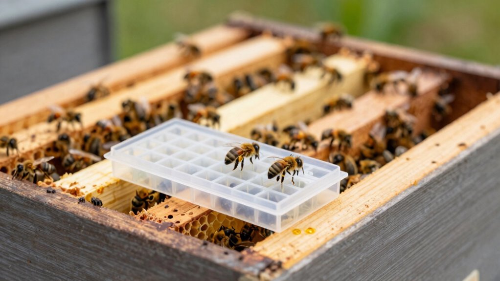 kleiner Bienenstock-Königinnenzucht