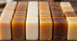 Sortiere die Wachsstücke ordentlich