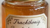 Halsschmeichelnder Honig-Label