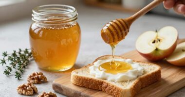 Wilder Honig beim Kochen