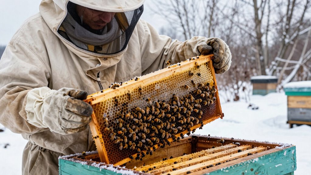 winter beekeeping tasks remaining