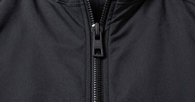 Reißverschlussdetails sorgen für Sicherheit