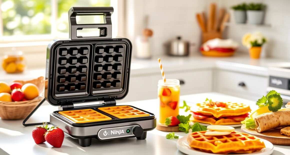 Perfect Summer Waffles with the Ninja Belgian Waffle Maker Pro