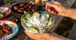 This Sour Cream Cucumber Salad Is the First Thing Gone at Every Barbecue