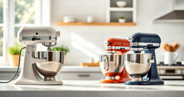 Best KitchenAid Stand Mixers for Baking: Top Picks for Every Baker