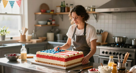 Martha's Giant Flag Cake Served 250 Guests—Here's How to Make It Yourself
