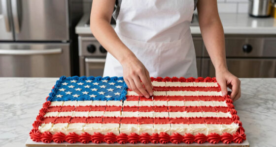 Martha Stewart Serves Huge American Flag Cake with 250 Pieces for Founding Father-Themed Party