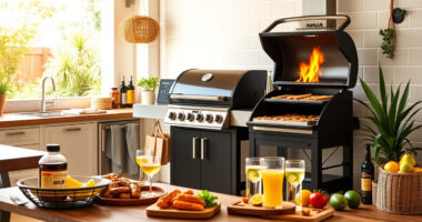 Master Summer BBQ with Ninja OG951 Woodfire Pro Connect Grill