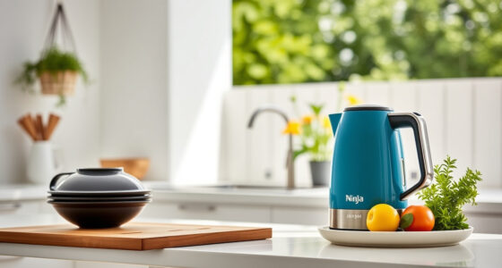 Ninja KT200BL Precision Temp Electric Kettle for Summer Tea & Coffee