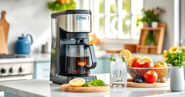 Refreshing Summer Iced Coffee with Ninja Hot & Iced XL Coffee Maker