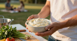 The 2-Ingredient Creamy Dip I Make All Summer