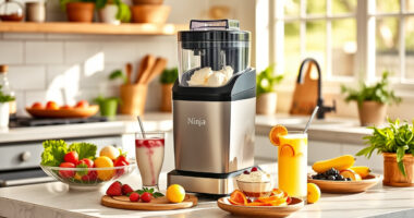 Ninja CREAMi Deluxe Ice Cream Maker: Summer's Best Frozen Dessert Machine
