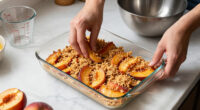 Peach Crumb Bars