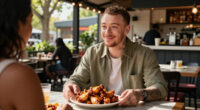 Sam Smith Loves Hooters Chicken Wings