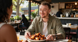 Sam Smith Loves Hooters Chicken Wings