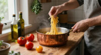 Spaghetti Alla Chitarra Ai Pomodorini Rossi E Gialli