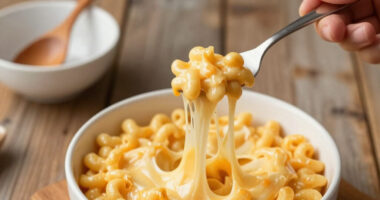 The Secret To The Perfect Mac & Cheese Pull