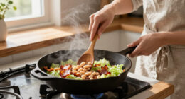 Bacon And White Bean Melting Cabbage