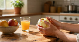Eating Fruit Skins