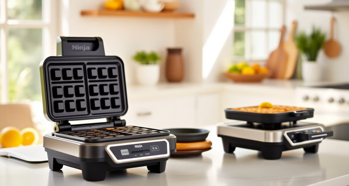 Enjoy Perfect Summer Breakfasts with the Ninja Belgian Waffle Maker Pro