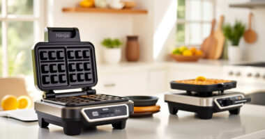 Enjoy Perfect Summer Breakfasts with the Ninja Belgian Waffle Maker Pro