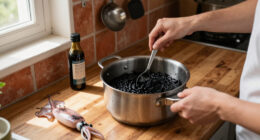 Risotto Al Nero Di Seppia: Venice's Dramatic Black Risotto At Home
