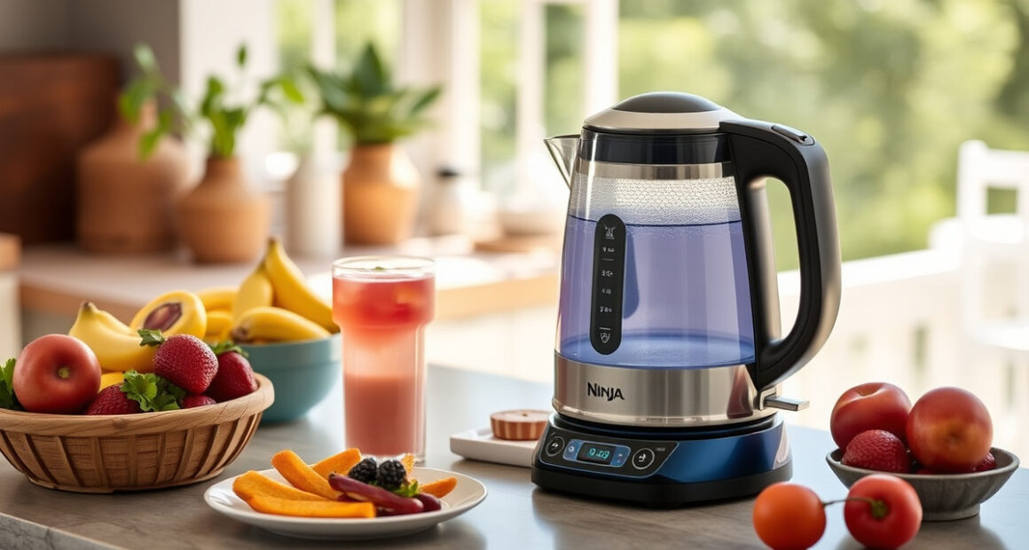 Summer Refreshments Made Easy with Ninja KT200BL Electric Kettle