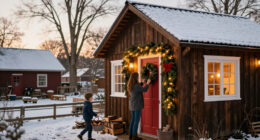 Amazon's Selling A Backyard Barn That Looks Like It's From A Hallmark Holiday Movie