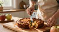 Brown Butter Apple Fritter Cake