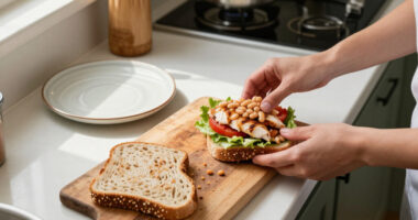 I'm A Dietitian: This Is My Secret To Making A High-Protein Sandwich