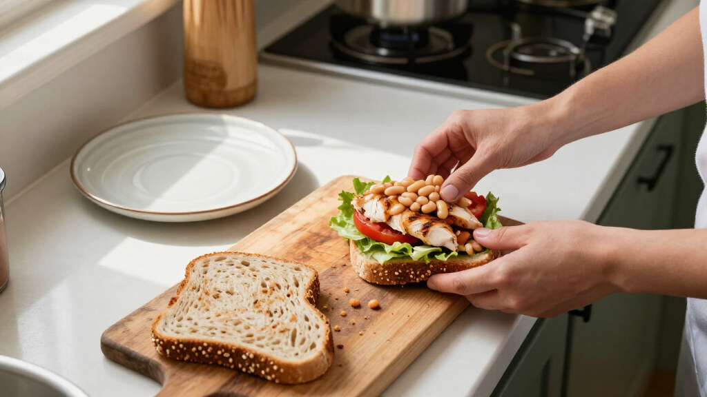 I'm A Dietitian: This Is My Secret To Making A High-Protein Sandwich