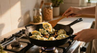 Skillet Pierogi With Mushrooms