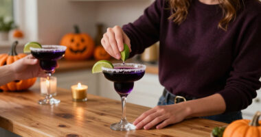 These Midnight Margaritas Are The Ultimate Halloween Cocktail