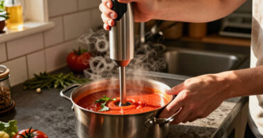 This Editor-Approved Immersion Blender Makes Soup With “Zero Splash” (And It’s On Sale For Only $28!)